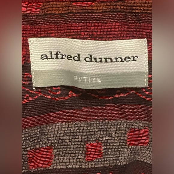 Alfred Dunner NWT Moulin Rouge Open Front Jacket Size 16 Petite - Picture 10 of 11